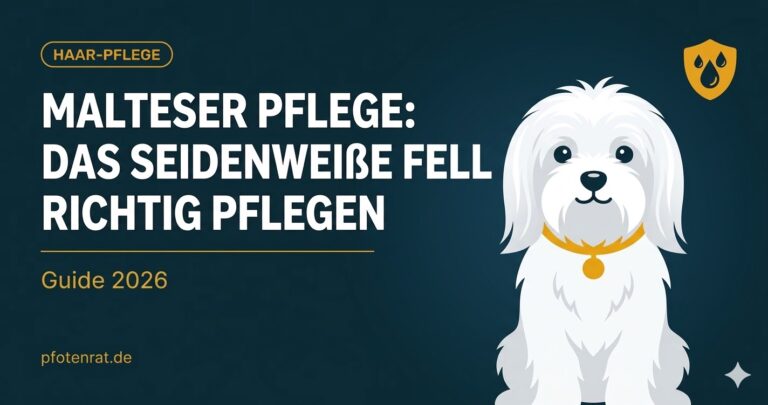 Hund mit Lupe schaut ins Fell – Hund richtig bürsten: Tipps gegen Verfilzung