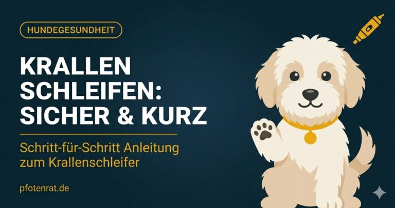 Krallenpflege beim Hund
