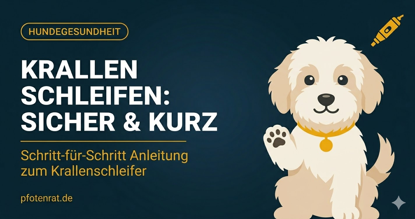 Krallenpflege beim Hund