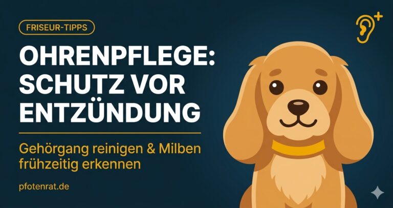 Ohrenpflege beim Hund