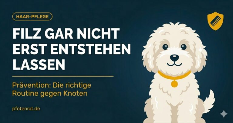Verfilzungen beim Hund