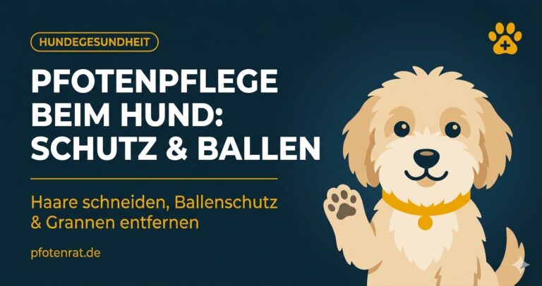 Pfotenpflege beim Hund