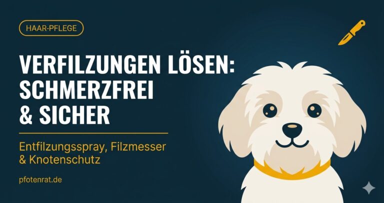 Filz-Notfall beim Hund