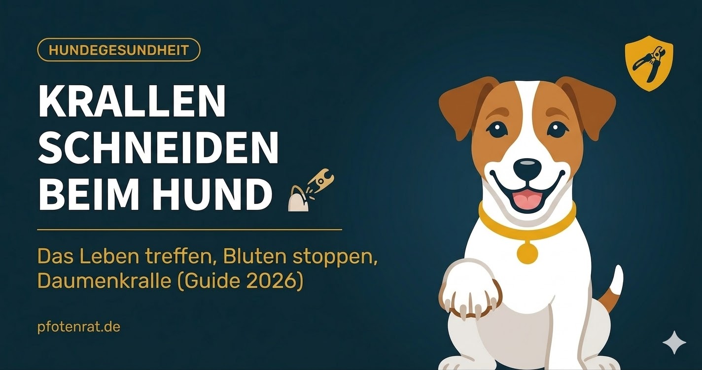 Krallen schneiden beim Hund