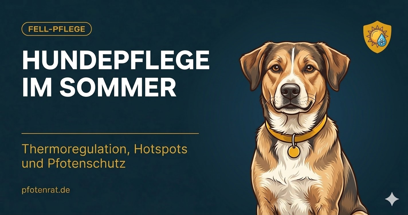 Hundepflege im Sommer
