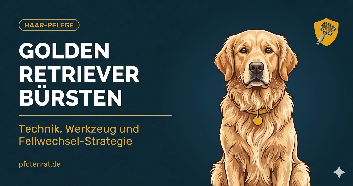 Golden Retriever bürsten