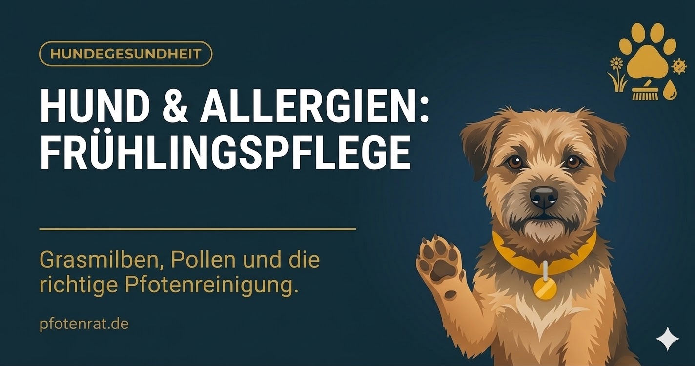 Hund Allergie Frühling