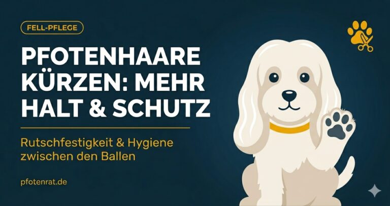 Pfotenhaare kürzen