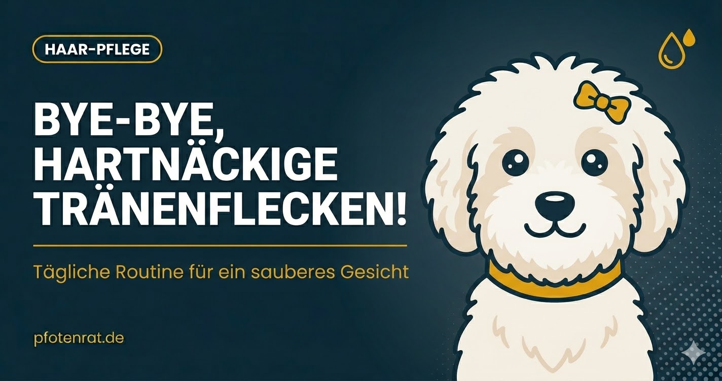 Tränenflecken beim Hund