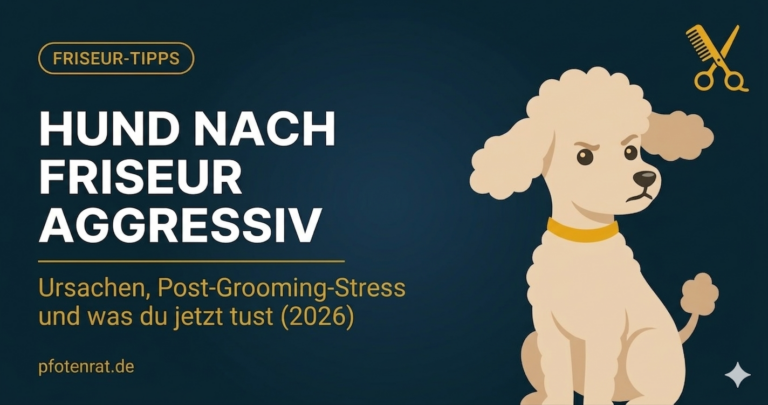 hund nach friseur aggressiv