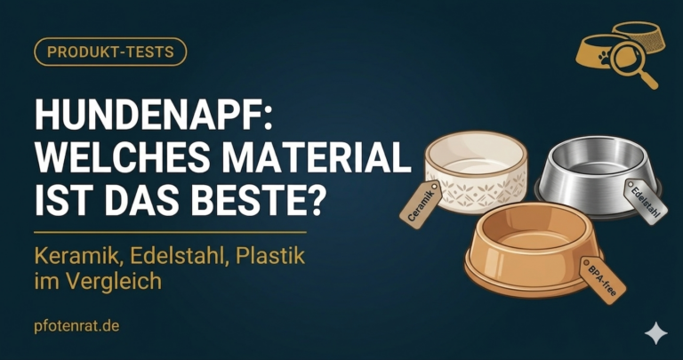 Hundenapf: Welches Material ist das Beste?