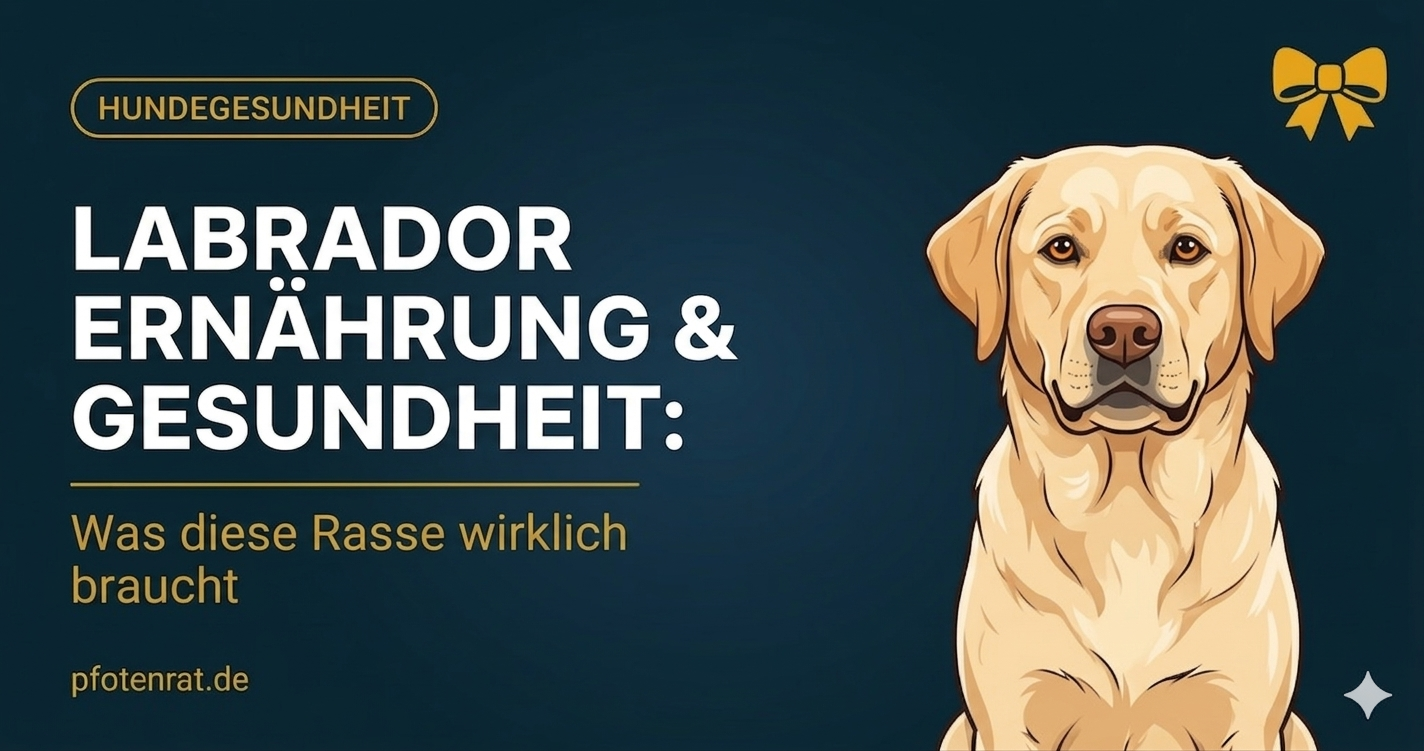 Labrador Ernährung & Gesundheit: Was diese Rasse wirklich braucht