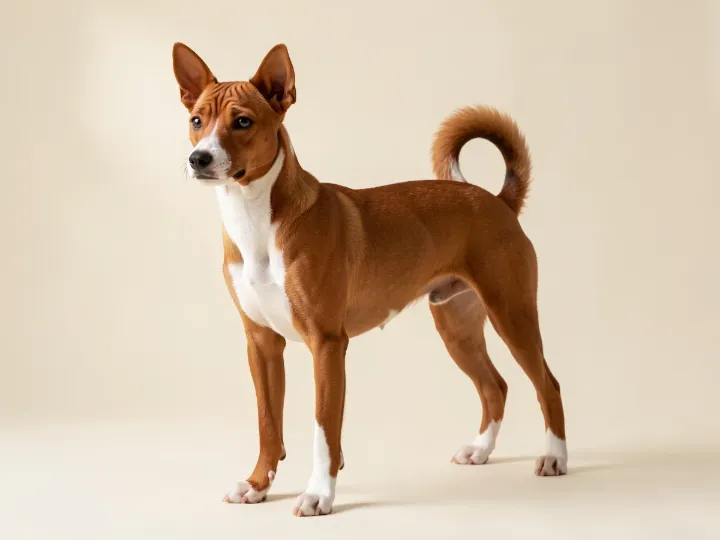 Basenji, KI-generiertes Bild