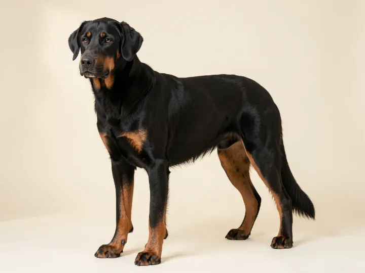 Beauceron, KI-generiertes Bild