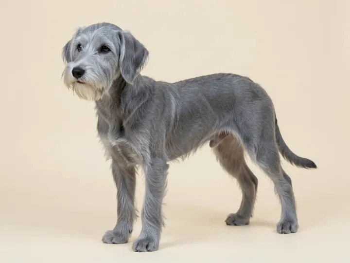 Bedlington Terrier, KI-generiertes Bild