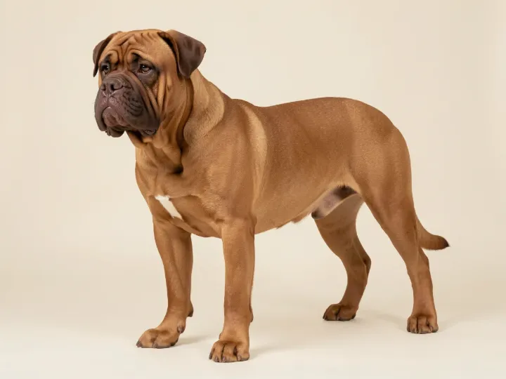 Bordeauxdogge, KI-generiertes Bild