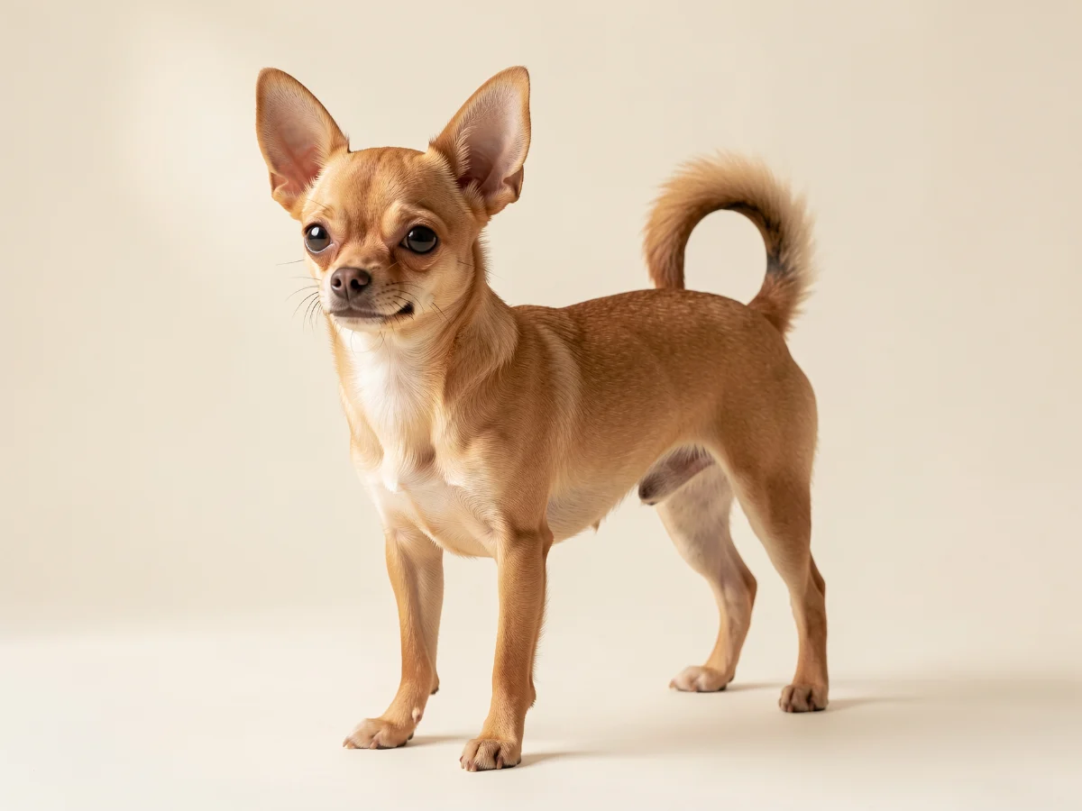 Chihuahua stehend, KI-generiertes Bild