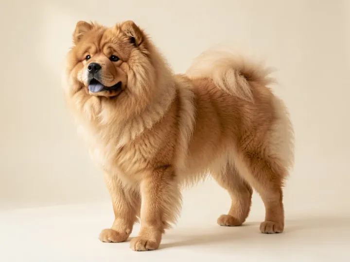 Chow-Chow, KI-generiertes Bild
