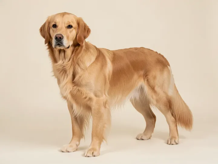 Golden Retriever, KI-generiertes Bild