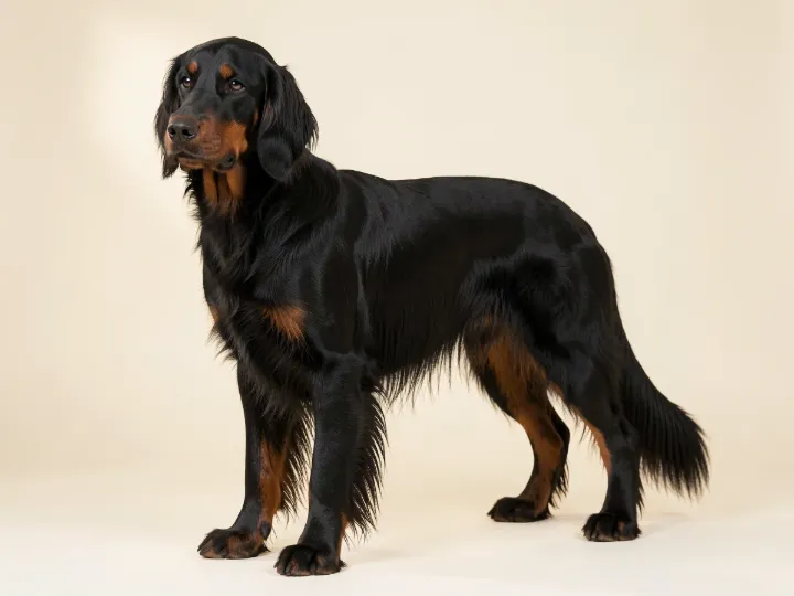 Gordon Setter, KI-generiertes Bild