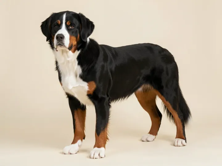 Großer Schweizer Sennenhund, KI-generiertes Bild