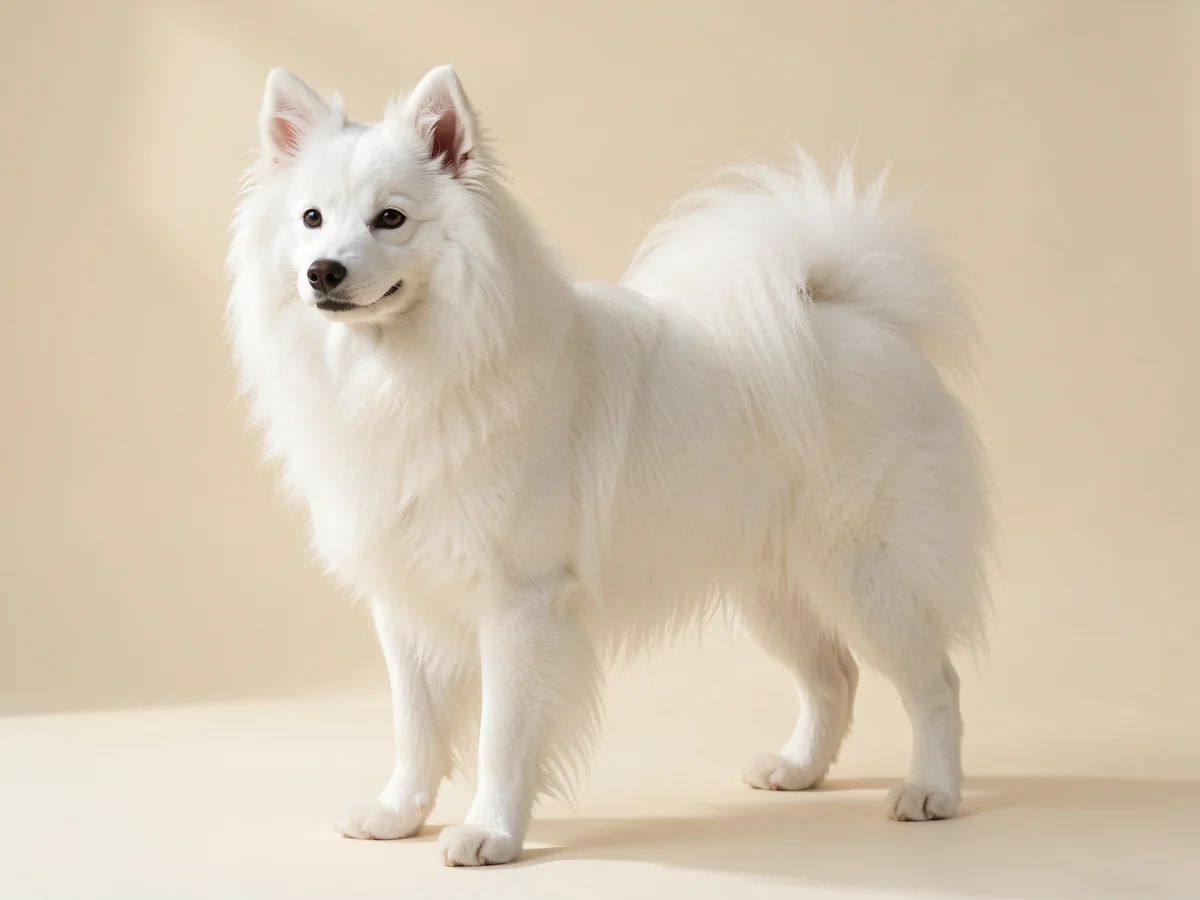 Großspitz stehend, KI-generiertes Bild