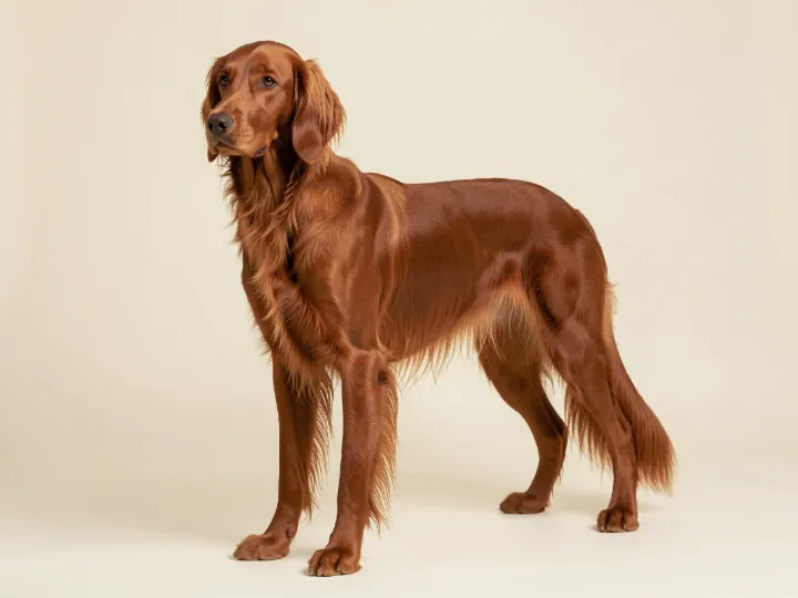 Irish Setter, KI-generiertes Bild