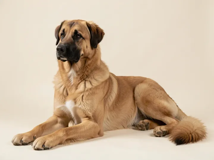 Kangal liegend, KI-generiertes Bild