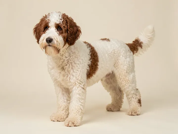 Lagotto Romagnolo, KI-generiertes Bild