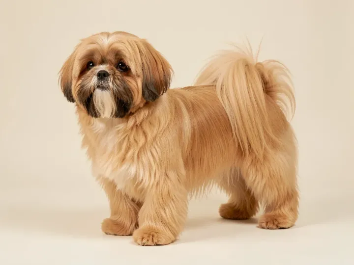 Lhasa Apso, KI-generiertes Bild