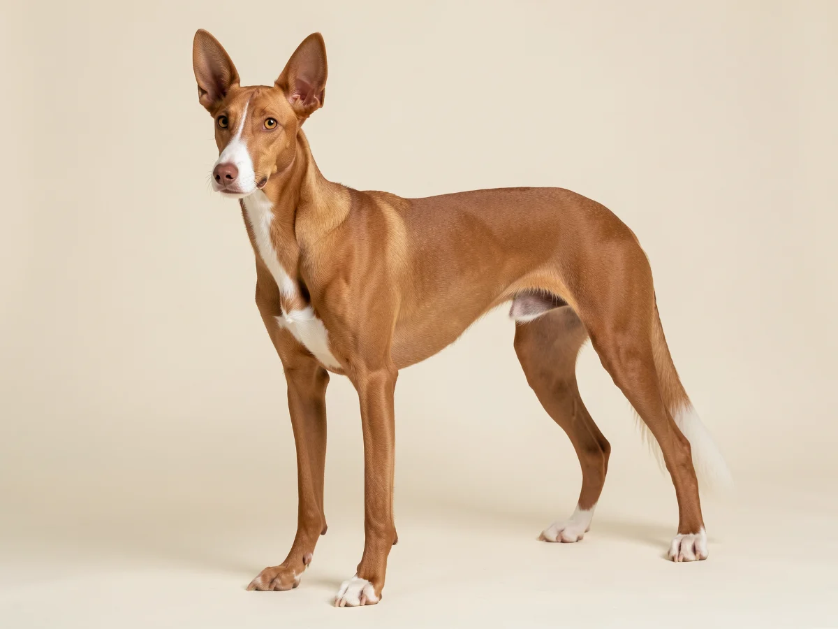 Pharaonenhund stehend, KI-generiertes Bild