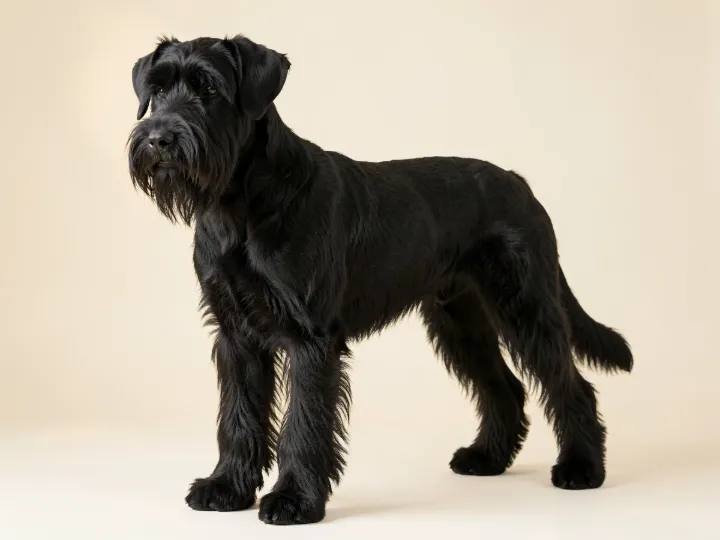 Riesenschnauzer, KI-generiertes Bild