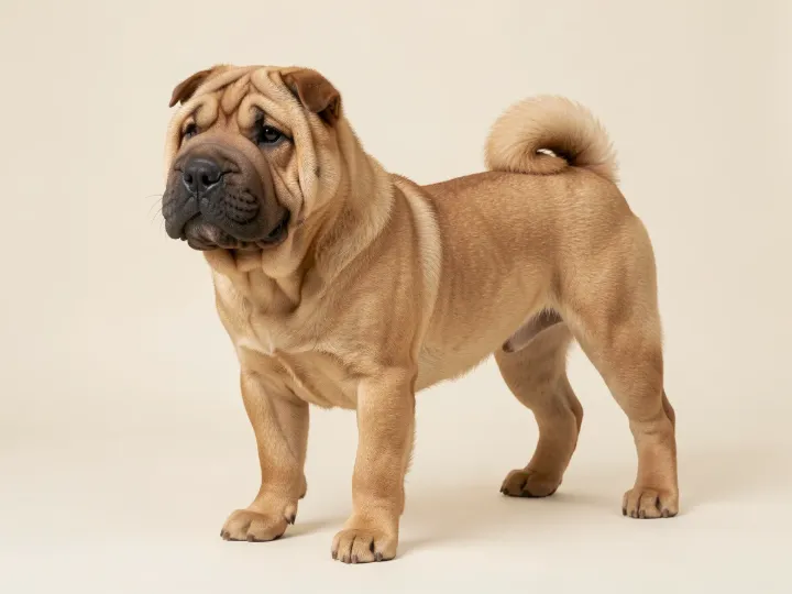 Shar Pei, KI-generiertes Bild
