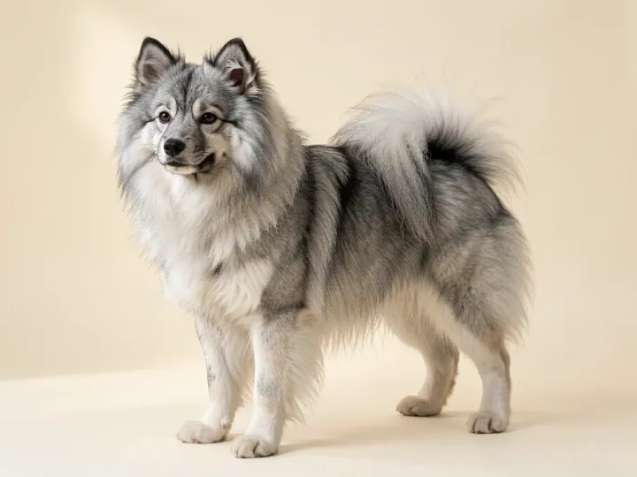 Wolfsspitz, KI-generiertes Bild